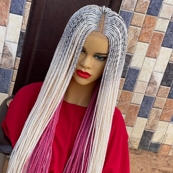 AFRICAN BRAIDED WIGS ON CLOSURE - Picture 10 of 16